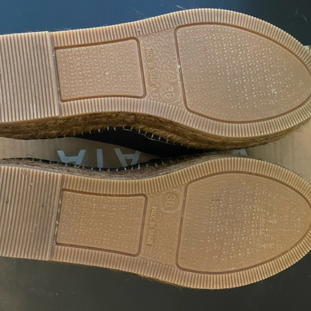 Viscata Barcelona Platform Canvas Espadrilles, Bl… - image 4